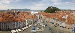Archiv Foto Webcam Grazer Rathaus 11:00
