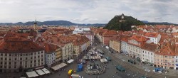 Archiv Foto Webcam Grazer Rathaus 13:00