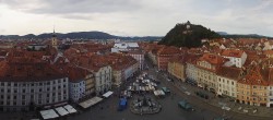 Archiv Foto Webcam Grazer Rathaus 15:00
