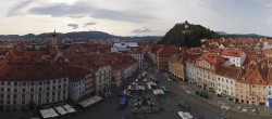Archiv Foto Webcam Grazer Rathaus 17:00
