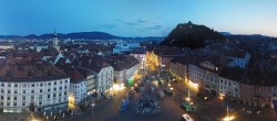 Archiv Foto Webcam Grazer Rathaus 03:00