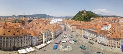 Archiv Foto Webcam Grazer Rathaus 11:00