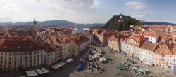 Archiv Foto Webcam Grazer Rathaus 15:00