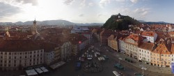 Archiv Foto Webcam Grazer Rathaus 17:00