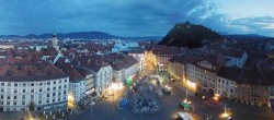 Archiv Foto Webcam Grazer Rathaus 03:00