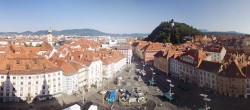 Archiv Foto Webcam Grazer Rathaus 07:00
