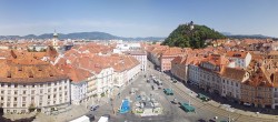 Archiv Foto Webcam Grazer Rathaus 09:00