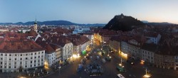 Archiv Foto Webcam Grazer Rathaus 03:00