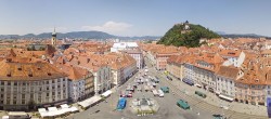Archiv Foto Webcam Grazer Rathaus 11:00