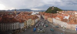 Archiv Foto Webcam Grazer Rathaus 17:00