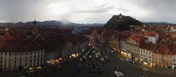 Archiv Foto Webcam Grazer Rathaus 19:00