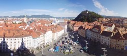 Archiv Foto Webcam Grazer Rathaus 07:00