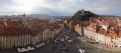 Archiv Foto Webcam Grazer Rathaus 17:00