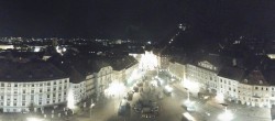 Archiv Foto Webcam Grazer Rathaus 01:00