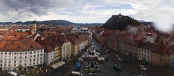 Archiv Foto Webcam Grazer Rathaus 13:00