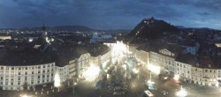 Archiv Foto Webcam Grazer Rathaus 03:00