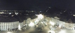 Archiv Foto Webcam Grazer Rathaus 01:00