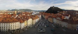 Archiv Foto Webcam Grazer Rathaus 05:00