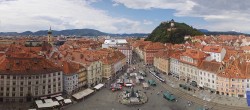 Archiv Foto Webcam Grazer Rathaus 13:00