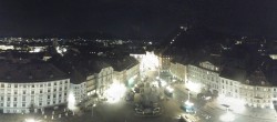 Archiv Foto Webcam Grazer Rathaus 23:00