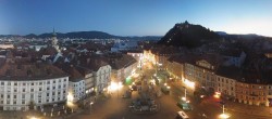 Archiv Foto Webcam Grazer Rathaus 03:00
