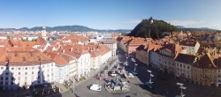 Archiv Foto Webcam Grazer Rathaus 07:00
