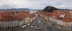 Archiv Foto Webcam Grazer Rathaus 13:00