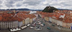 Archiv Foto Webcam Grazer Rathaus 13:00