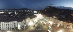 Archiv Foto Webcam Grazer Rathaus 03:00