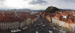 Archiv Foto Webcam Grazer Rathaus 17:00