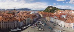 Archiv Foto Webcam Grazer Rathaus 13:00