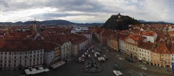 Archiv Foto Webcam Grazer Rathaus 17:00