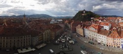 Archiv Foto Webcam Grazer Rathaus 17:00