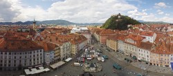 Archiv Foto Webcam Grazer Rathaus 13:00