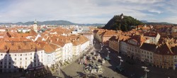Archiv Foto Webcam Grazer Rathaus 07:00