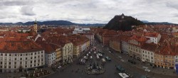 Archiv Foto Webcam Grazer Rathaus 13:00