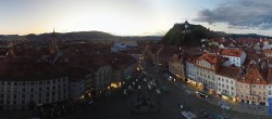 Archiv Foto Webcam Grazer Rathaus 19:00