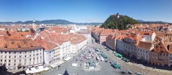 Archiv Foto Webcam Grazer Rathaus 09:00