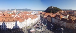Archiv Foto Webcam Grazer Rathaus 07:00