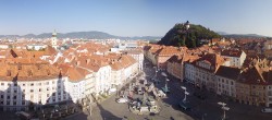 Archiv Foto Webcam Grazer Rathaus 07:00