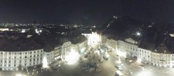 Archiv Foto Webcam Grazer Rathaus 01:00