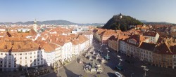 Archiv Foto Webcam Grazer Rathaus 07:00