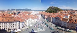 Archiv Foto Webcam Grazer Rathaus 09:00