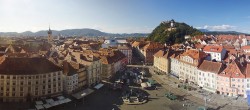 Archiv Foto Webcam Grazer Rathaus 15:00