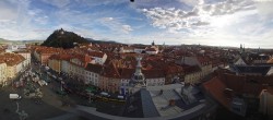 Archiv Foto Webcam Grazer Rathaus 08:00
