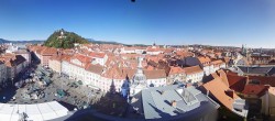 Archiv Foto Webcam Grazer Rathaus 13:00