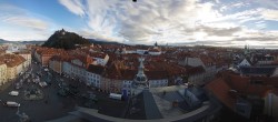 Archiv Foto Webcam Grazer Rathaus 07:00