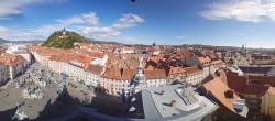 Archiv Foto Webcam Grazer Rathaus 12:00