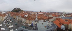 Archiv Foto Webcam Grazer Rathaus 07:00