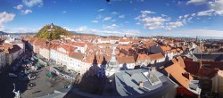 Archiv Foto Webcam Grazer Rathaus 13:00